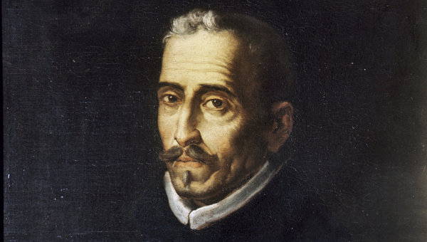Портрет Лопе де Веги. Художник Луис Тристан 